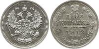 Russland 10 Kopeken Nikolaus II., 1894 - 1917, St. Petersburg -