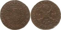 Spanische Niederlande, Brabant Rechenpfenning (Cu - Jeton) Karl II., 1665 - 1700, Antwerpen -