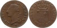 Frankreich, Königreich 1 Sol Louis XVI., 1774 - 1793, Limoges -