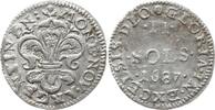 Frankreich, Königreich 2 Sols de Strasbourg Louis XIV., 1643 - 1715, Straßburg -