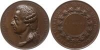 Frankreich, Kaiserreich Bronzemedaille v. Pingret, Preis Veterinärgesellschaft, Claude Bourgelat, Verl. an C.A. Yvart -