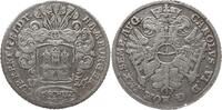 16 Schilling 1726 IHL Hamburg, Stadt  Sehr schön, kl. SF im Feld