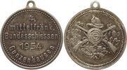 Bayern, Mittelfranken, Stadt Gunzenhausen Tragbare Messingmedaille Schützenmedaille, 4. mittelfränkisches Bundesschiessen -