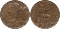 1/2 Penny 1890 Großbritannien Victoria, 1837 - 1901 Vorzüglich, etwas rauer Schrötling (Korrosion?)