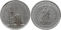 Belgien, Königreich, Antwerpen Zinnmedaille Leopold II., 1865 - 1909, 400 J. Gilde Unserer Lieben Frau, Liebfrauenkathedrale -