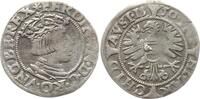 RDR, Haus Habsburg 3 Kreuzer (Groschen) Ferdinand I., 1521 - 1564, Wien, Umschrift endet VNG.BE.REX -