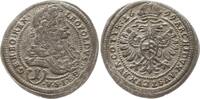 RDR, Haus Habsburg 1 Kreuzer Leopold I., 1657 - 1705, Wien -