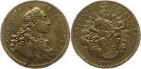 Bayern, Kurfürstentum Messingmedaille Maximilian III. Joseph, 1745 - 1777, München, im Stile eines Madonnentalers -