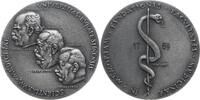 Ungarn, Stadt Budapest Große versilberte Bronzemedaille v. Walter Madarassy, 200 Jahre Facultatis Medicinae Universität Budapest -