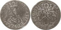 Polen, Königreich 6 Groschen (6 Gröscher , Szostak) Johann II. Kasimir, 1648 - 1668, Bromberg -