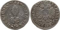 Augsburg, Stadt 2 Kreuzer (1/2 Batzen) Mzz. 3 Kornähren, Münzmeister Balthasar Schmidt, Umschrift endet AVG -