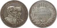 Sachsen, Königreich Doppeltaler Johann, 1854 - 1873, Goldene Hochzeit -