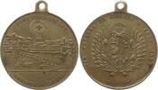 Schweiz - Genf Tragbare Bronzemedaille v. Curval, Eidgenössisches Schützenfest (Tir fédéral), Stadtansicht -