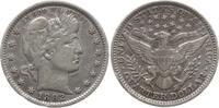 USA Barber Quarter Dollar (1/4 Dollar) San Francisco -