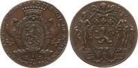 Frankreich, Königreich, Stadt Lyon Bronze - Jeton Louis XV., 1715 - 1774, auf Jean-Baptiste Flachat, Prévôt, Familienwappen -