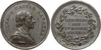 Zinnmedaille o.J. (1801) Schweiz - Zürich v. Boltschauser, a.d. Tod von Johann Caspar Lavater, 1741 - 1801 Besser als sehr schön, kl. RF auf 12 U...
