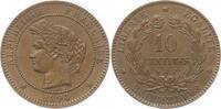 Frankreich, 3. Republik 10 Centimes Paris, Typ Cérès -