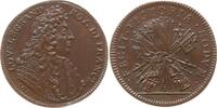 Frankreich, Königreich, Stadt Paris Bronze - Jeton Louis XIV., 1643 - 1715, Sign. L G L, LOV LE GRAND / FECIT VICTORIA NODVM -