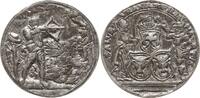 Schweiz - Uri Silbergussmedaille Schießprämie, sehr frühe Darstellung der Tell Szene, SALVE VRANIA FILIA MARTIS -