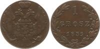 Kongresspolen 1 Grosz Nikolaus I., 1825 - 1855, Warschau -