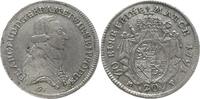 Würzburg, Bistum 20 Konventionskreuzer Franz Ludwig von Erthal, 1779 - 1795 -