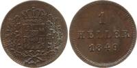 Bayern, Königreich 1 Heller Maximilian II. Joseph, 1848 - 1864 -