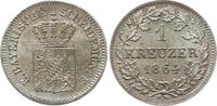 Bayern, Königreich 1 Kreuzer Maximilian II. Joseph, 1848 - 1864 -