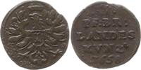 Brandenburg-Preußen, Kurfürstentum 3 Pfennig Friedrich Wilhelm, 1640 - 1688, Berlin -