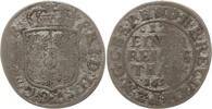 Brandenburg-Preußen, Kurfürstentum 1/12 Taler Friedrich III., 1688 - 1701, Magdeburg -