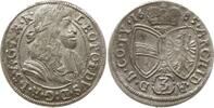 RDR, Haus Habsburg, Grafschaft Tirol 3 Kreuzer (Groschen) Leopold I., 1657 - 1705, Hall -