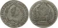 RDR, Haus Habsburg, Königreich Ungarn 20 Kreuzer Maria Theresia, 1740 - 1780, Kremnitz -