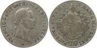 RDR, Haus Habsburg, Ungarn 20 Kreuzer Franz II. (I.), 1792 - 1835, Kremnitz -