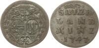Salzburg, Erzbistum 1 Batzen Andreas Jakob von Dietrichstein, 1747 - 1753, Landmünze -