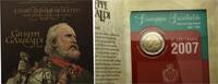2 Euro San Marino 2007 Giuseppe Garibaldi im Blister