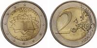 2 EURO SLOWENIEN GEDENKMÜNZE 2007 RÖMISCHE VERTRÄGE -