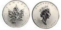 Kanada Maple Leaf 5 Dollars 1998 Lunar Tiger -