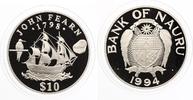 Nauru 10 Dollars 1994 Schiffsmotiv John Fearn Picture