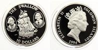 Solomon Inseln 10 Dollars 1994 The Swallow Picture