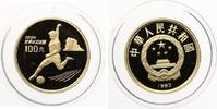 China 100 Yuan Fussball WM 1994 USA