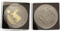 1000 Francs Gabun Springbok Goldene Enigma 2017 -