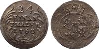 1/24 Taler 1760 Brandenburg-Preußen Friedrich II. 1740-1786 (Leipzig) -