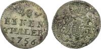 1/48 Taler 1756 Sachsen-Albertinische Linie Friedrich August II. 1733-1763 -