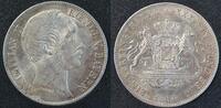 Bayern Taler Maximilian II. 1848-1864 AKS 149 -
