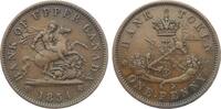 1854 Kanada one Penny VF-EF