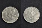 5 Mark Hindenburg mit Hakenkreuz -