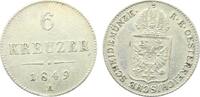 6 Kreuzer 1849 A Österreich Franz Joseph I. -
