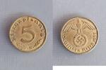 Drittes Reich 5 Pfennig Beispielfoto -