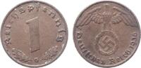 Drittes Reich 1 Reichspfennig 1936 Jaeger 361 -