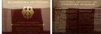 5 x 10 DM Grundgesetz komplett OVP