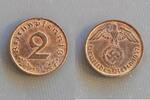 Drittes Reich 2 Pfennig -